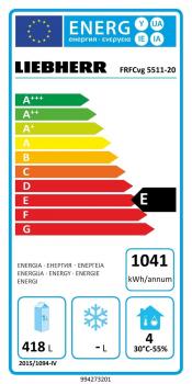 energielabel liebherr frfcvg 5511