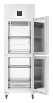 Liebherr LGPv 6527 MediLine Laborgefrierschrank mit 2 Türen und Edelstahlinnenbehälter