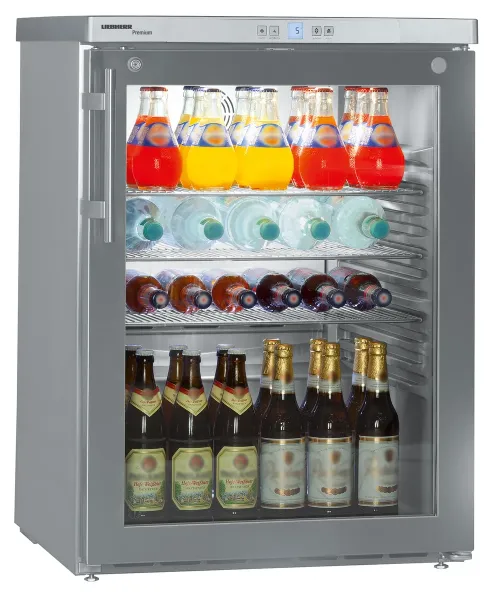 liebherr fkuv 1663 unterbaufähiger getraenkekuehlschrank aus edelstahl mit isolierglastür