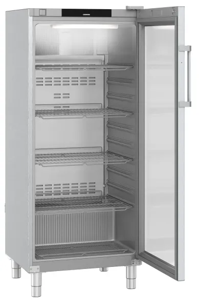 liebherr frfcvg 5511 edelstahl lagerkuehlschrank glastuer