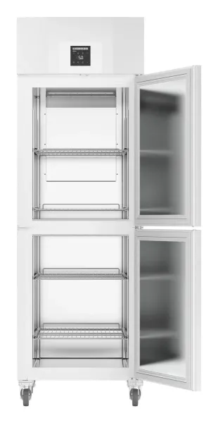 Liebherr LGPv 6527 MediLine Laborgefrierschrank mit 2 Türen und Edelstahlinnenbehälter