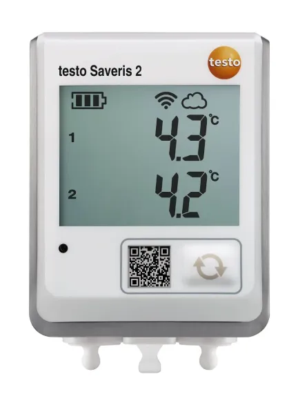 Testo Saveris 2-T2 Datenloger für Forschung und Labor