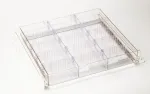 Einzellade Kunststoff transparent Medikamentenkühlschrank - Laborkühlschrank - kunststoff lade medikamentenkuehlung ordnungssystem